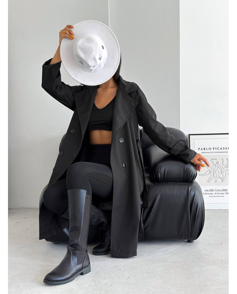 Trench Coat με ζώνη